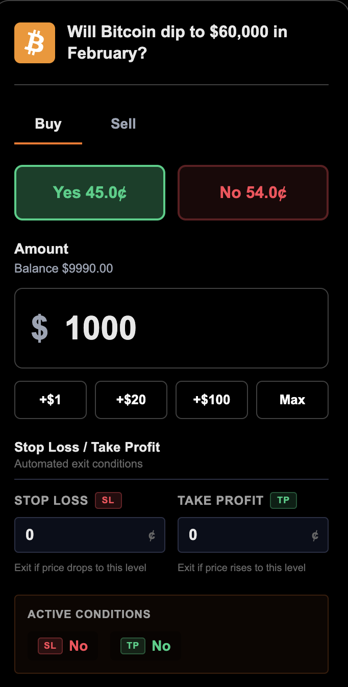 Paper Trading Interface